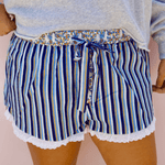 Weekend Striped Boxer Shorts - Pep & Punch