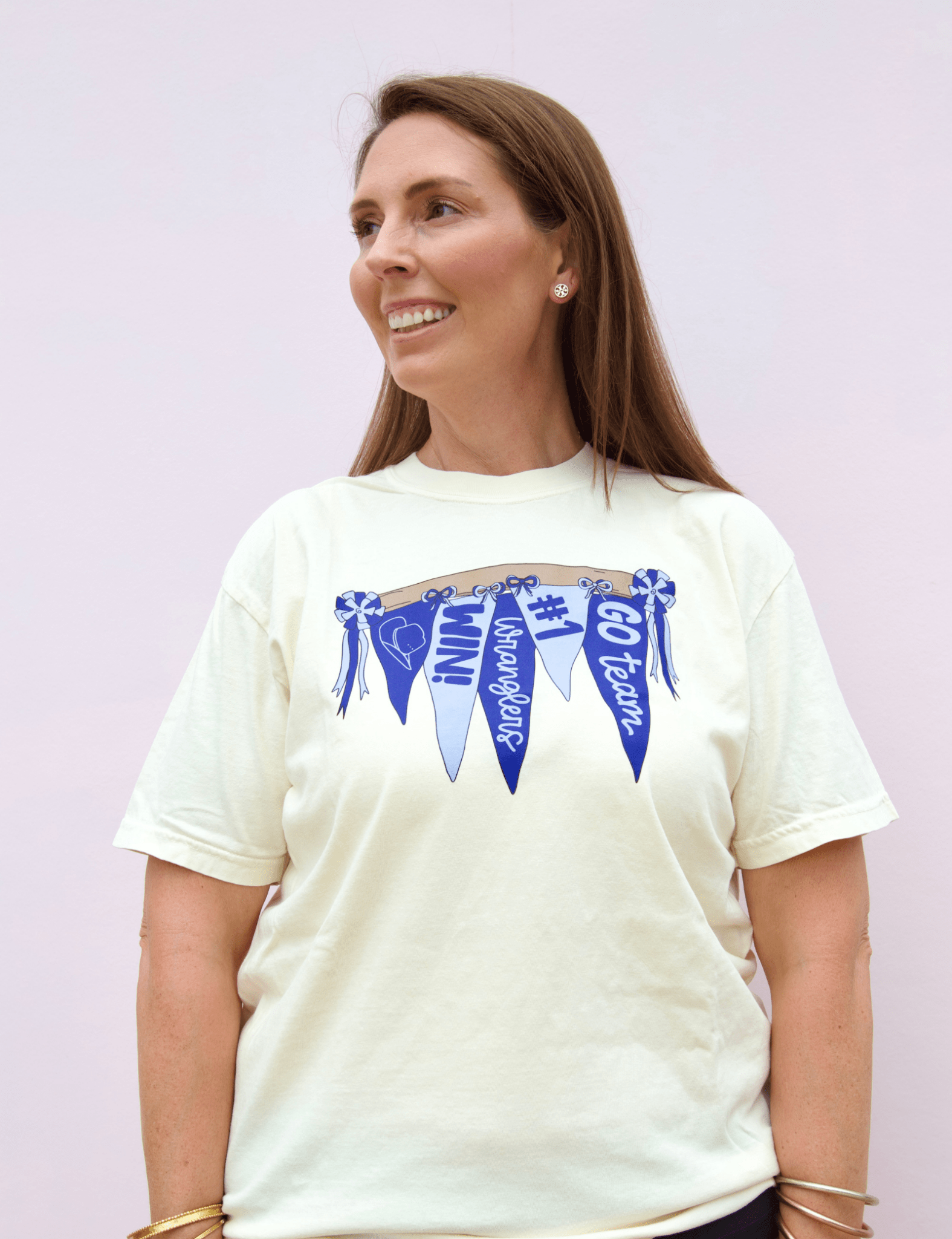 Wranglers Banners and Bows Tee - Pep & Punch