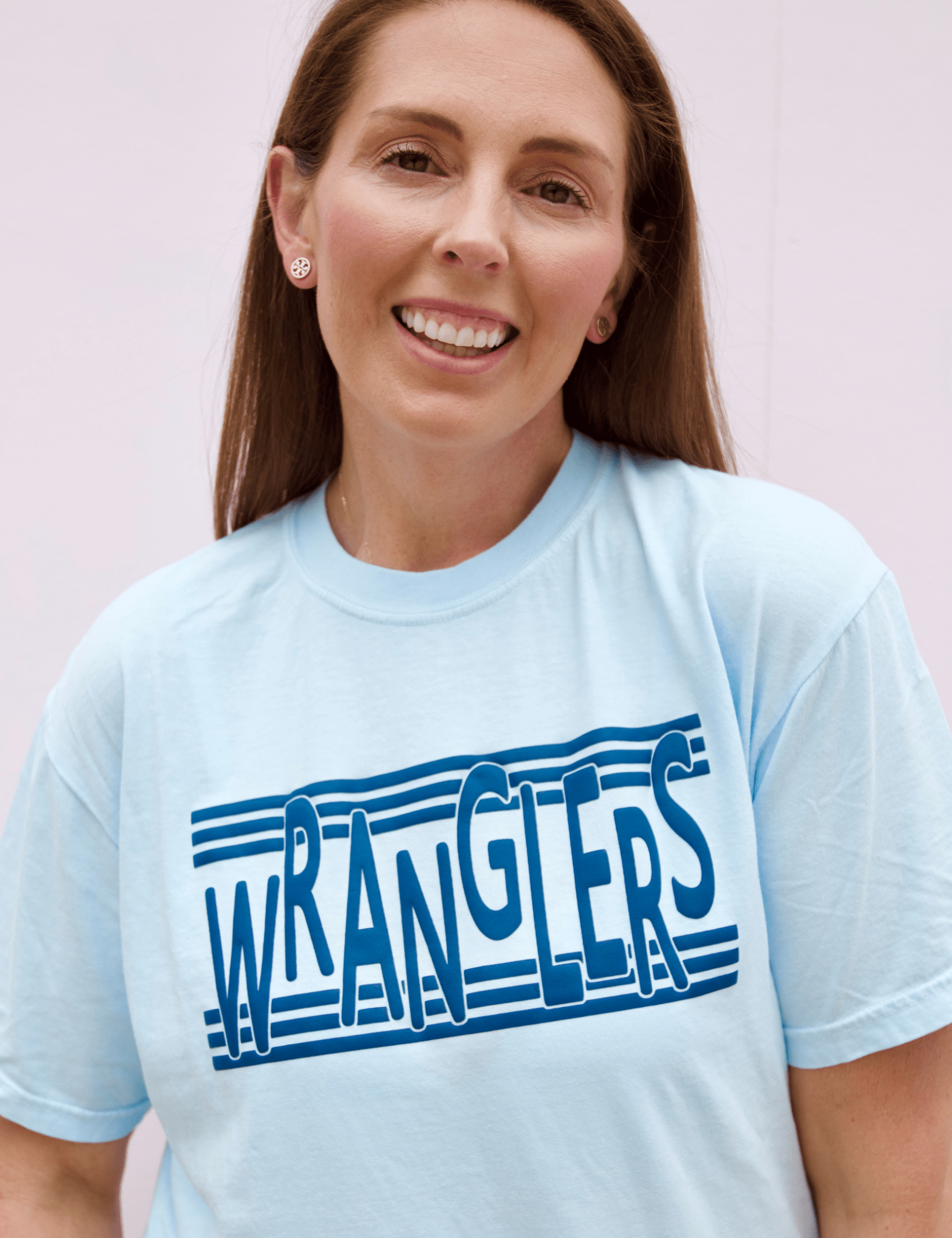 Wranglers Tee | Navy Puff - Pep & Punch