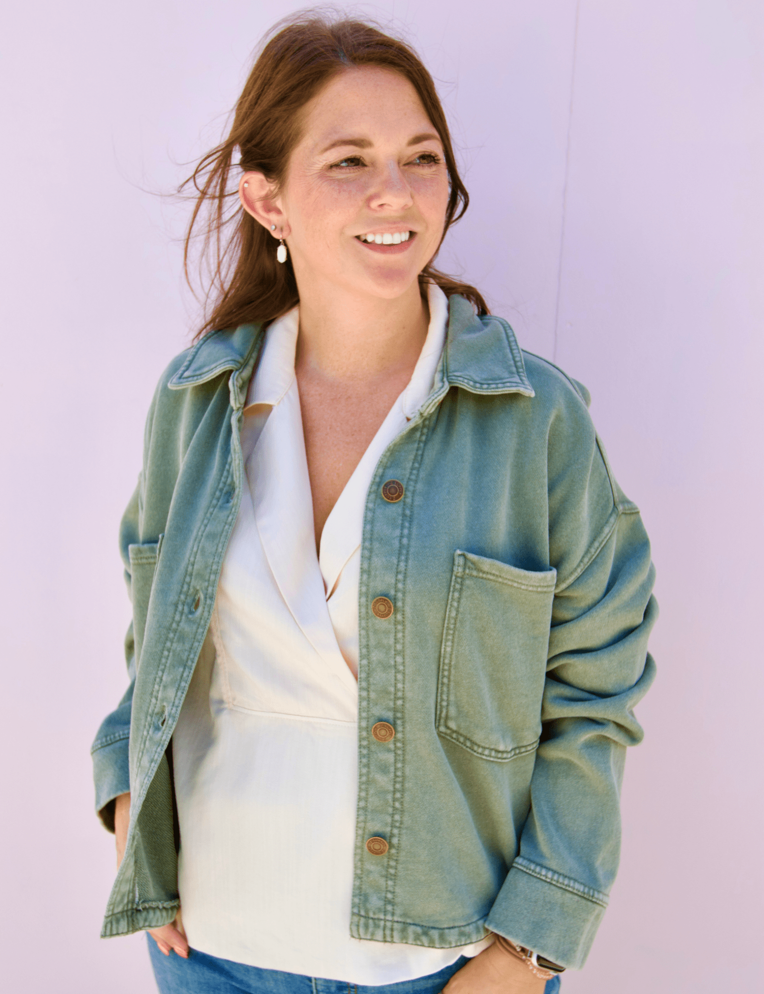Z Supply | All Day Cropped Jacket - Pep & Punch