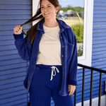 Z Supply | All Day Knit Denim Jacket - Pep & Punch