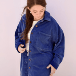 Z Supply | All Day Knit Denim Jacket - Pep & Punch