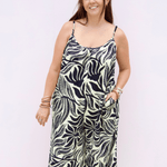 Z Supply | Flared Isla Leaf Jumpsuit - Pep & Punch