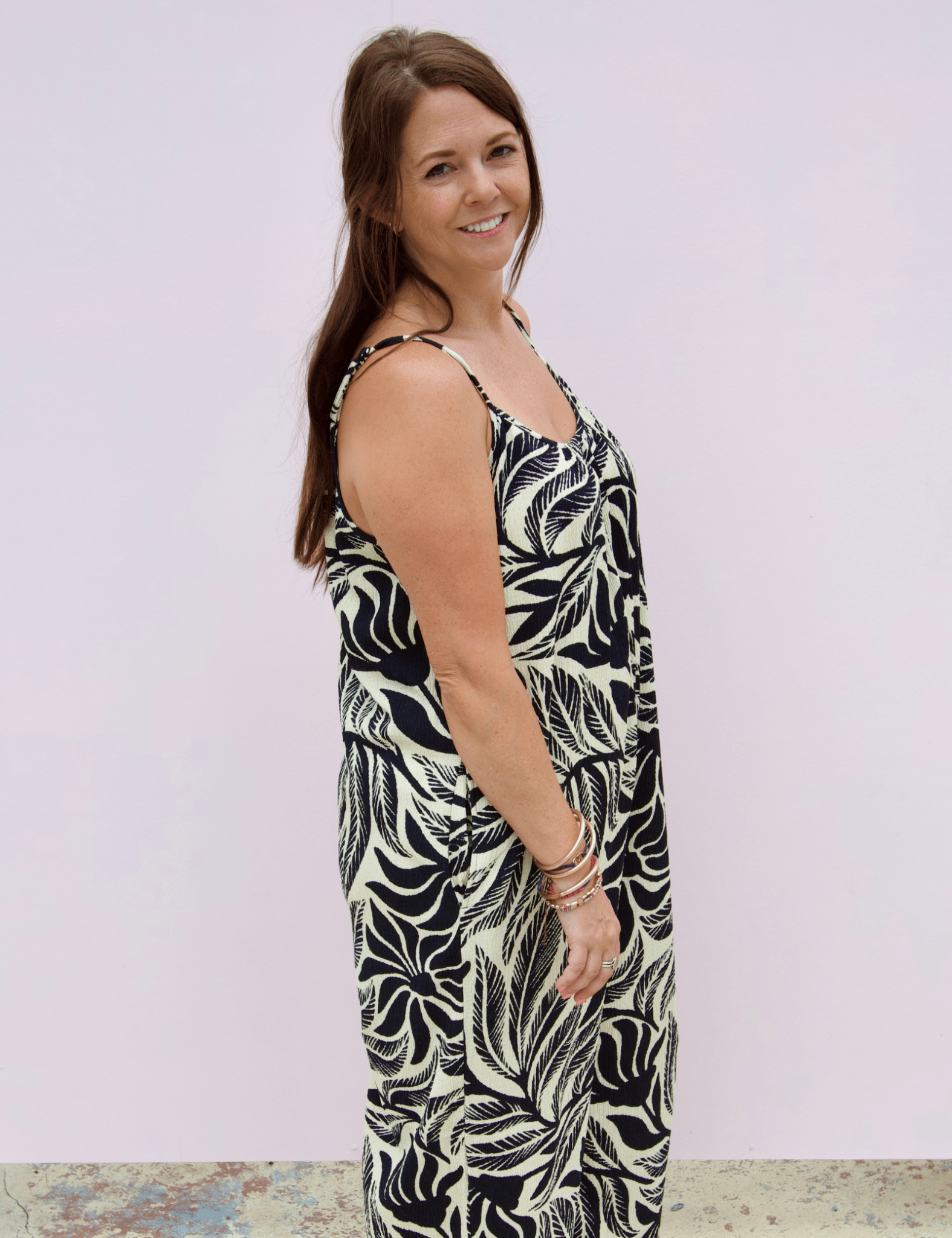 Z Supply | Flared Isla Leaf Jumpsuit - Pep & Punch