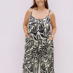 Z Supply | Flared Isla Leaf Jumpsuit - Pep & Punch