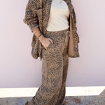 Z Supply | Hunter Leopard Knit Pant - Pep & Punch