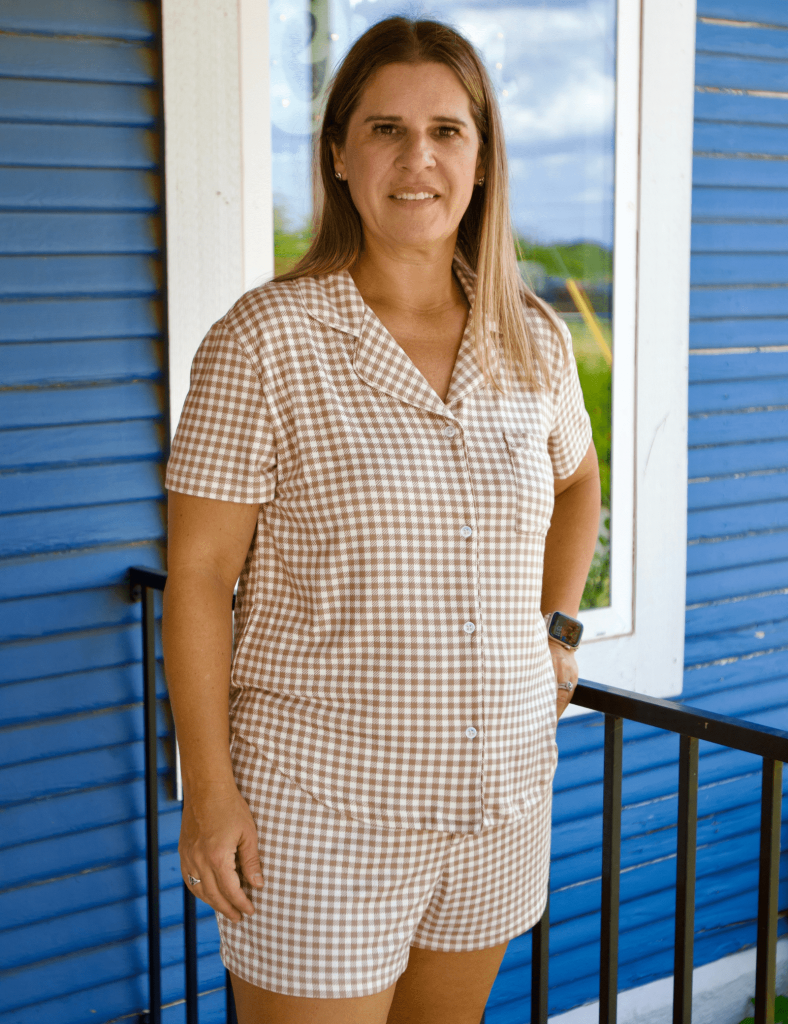 Z Supply | Maddie Gingham Short - Pep & Punch