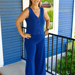 Z Supply | Solace Jersey Denim Top - Pep & Punch