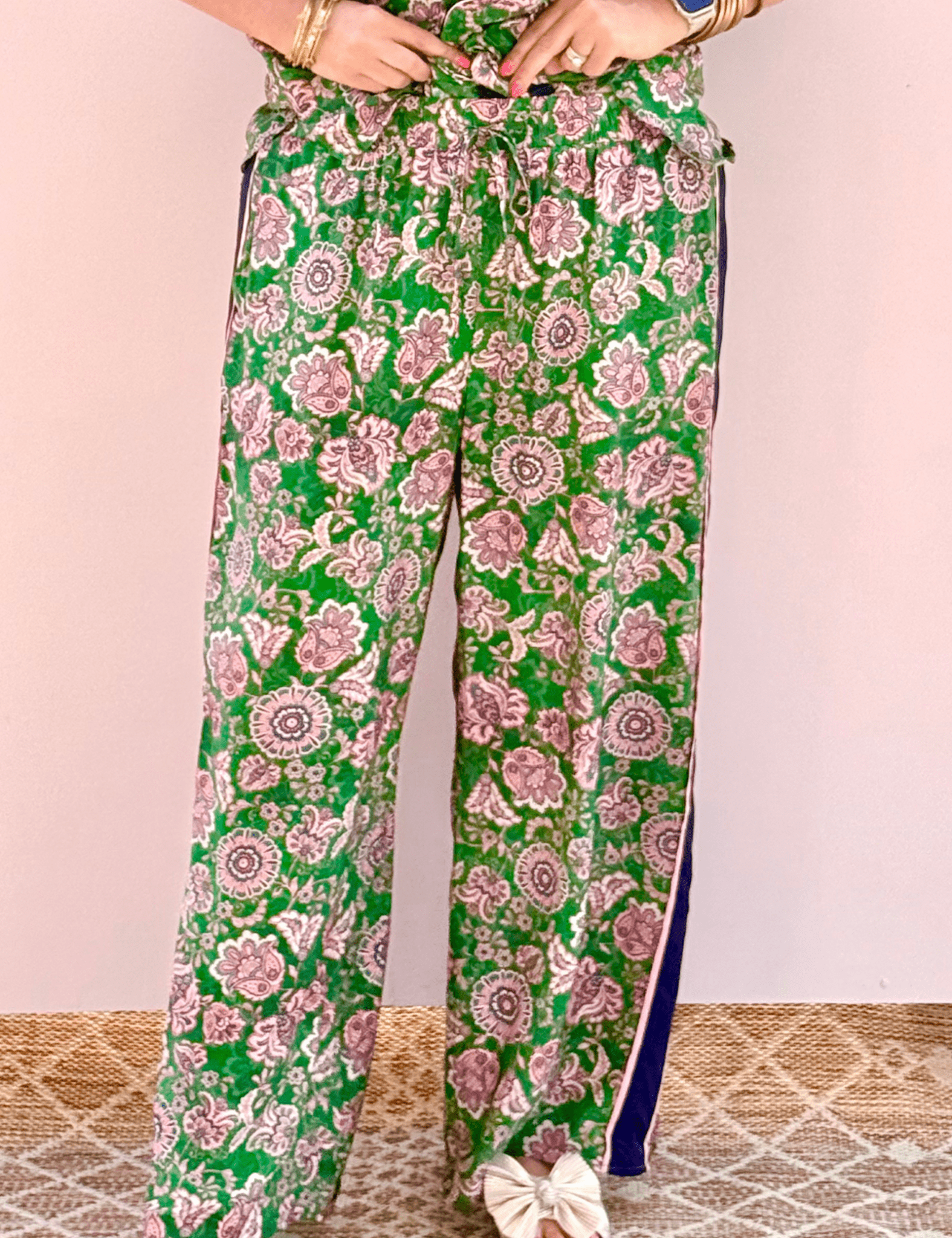Alba Paisley Pant - Pep & Punch