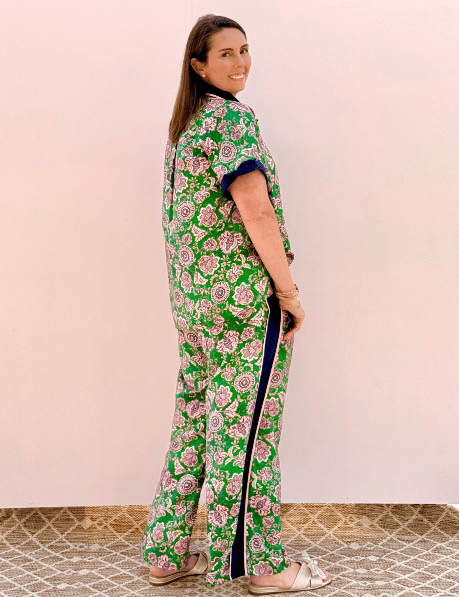 Alba Paisley Pant - Pep & Punch
