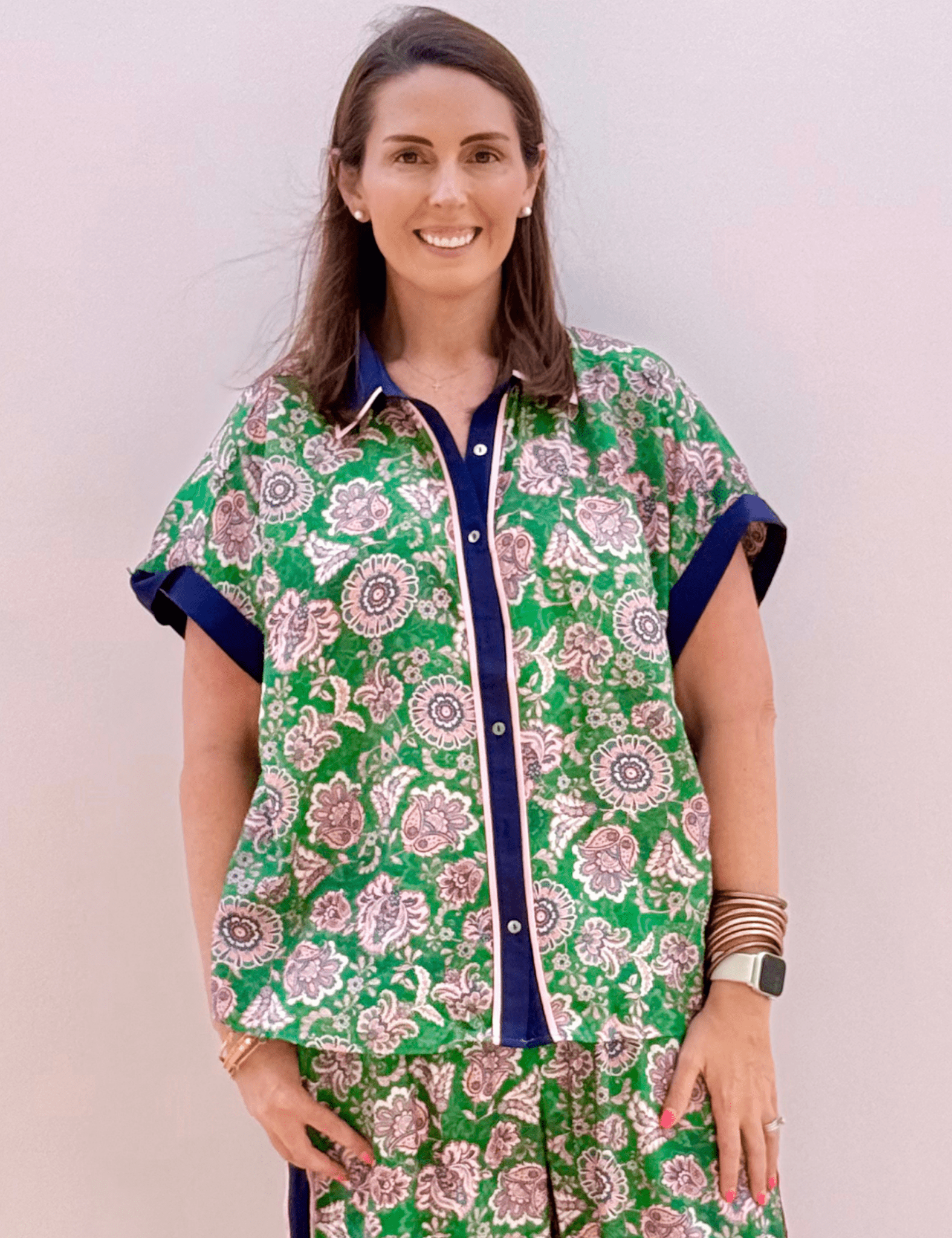 Alba Paisley Top - Pep & Punch