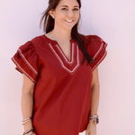 Aster Short Sleeve Top - Pep & Punch