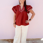 Aster Short Sleeve Top - Pep & Punch