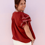 Aster Short Sleeve Top - Pep & Punch