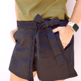 Back To Chic Wrap Skort - Pep & Punch
