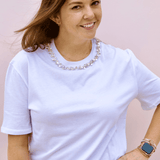 Beth Embellished Tshirt - Pep & Punch