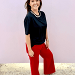 Beth Embellished Tshirt - Pep & Punch