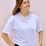 Beth Embellished Tshirt - Pep & Punch