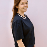 Beth Embellished Tshirt - Pep & Punch