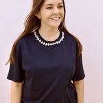 Beth Embellished Tshirt - Pep & Punch