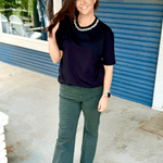 Beth Embellished Tshirt - Pep & Punch