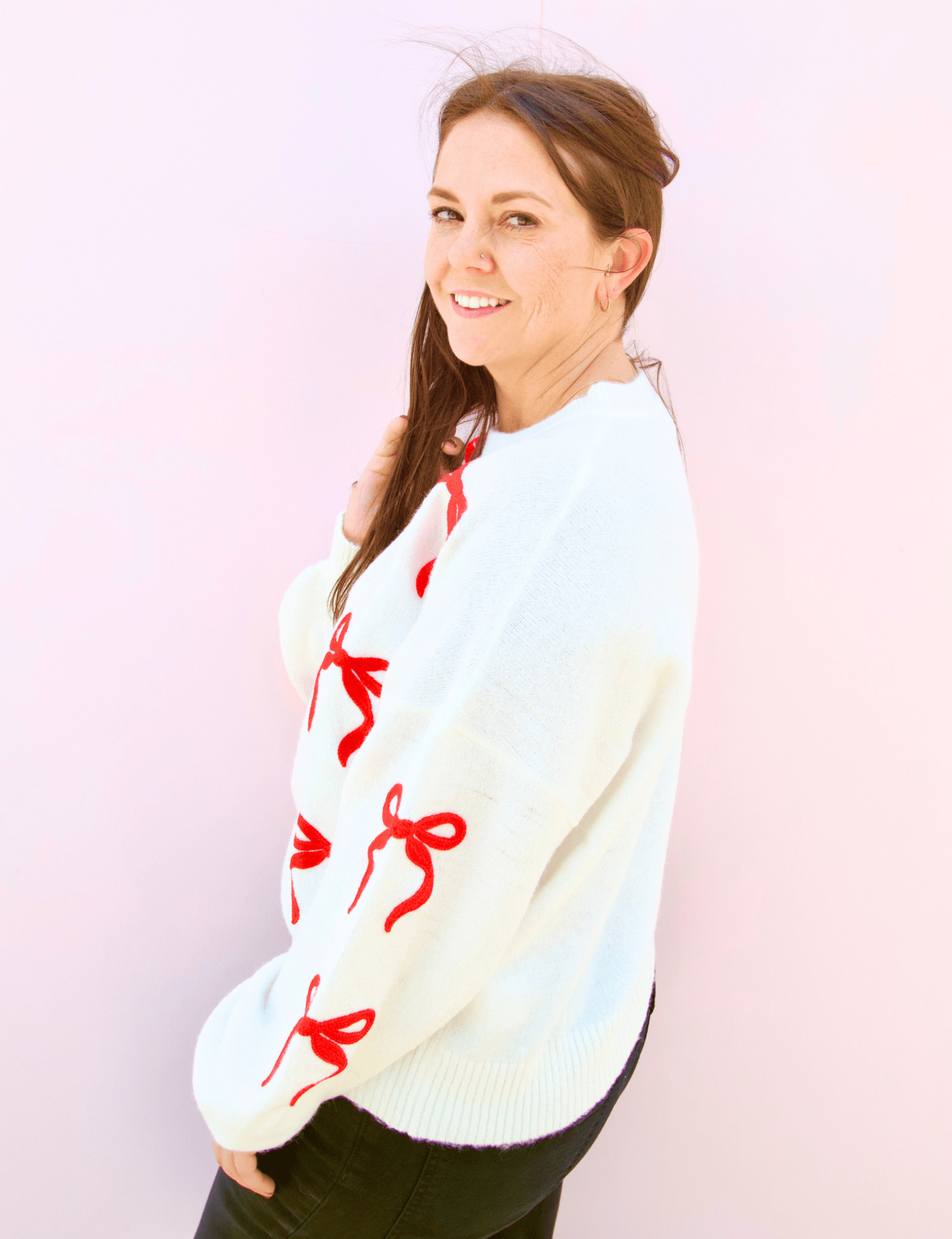 Bow Sweater - Pep & Punch