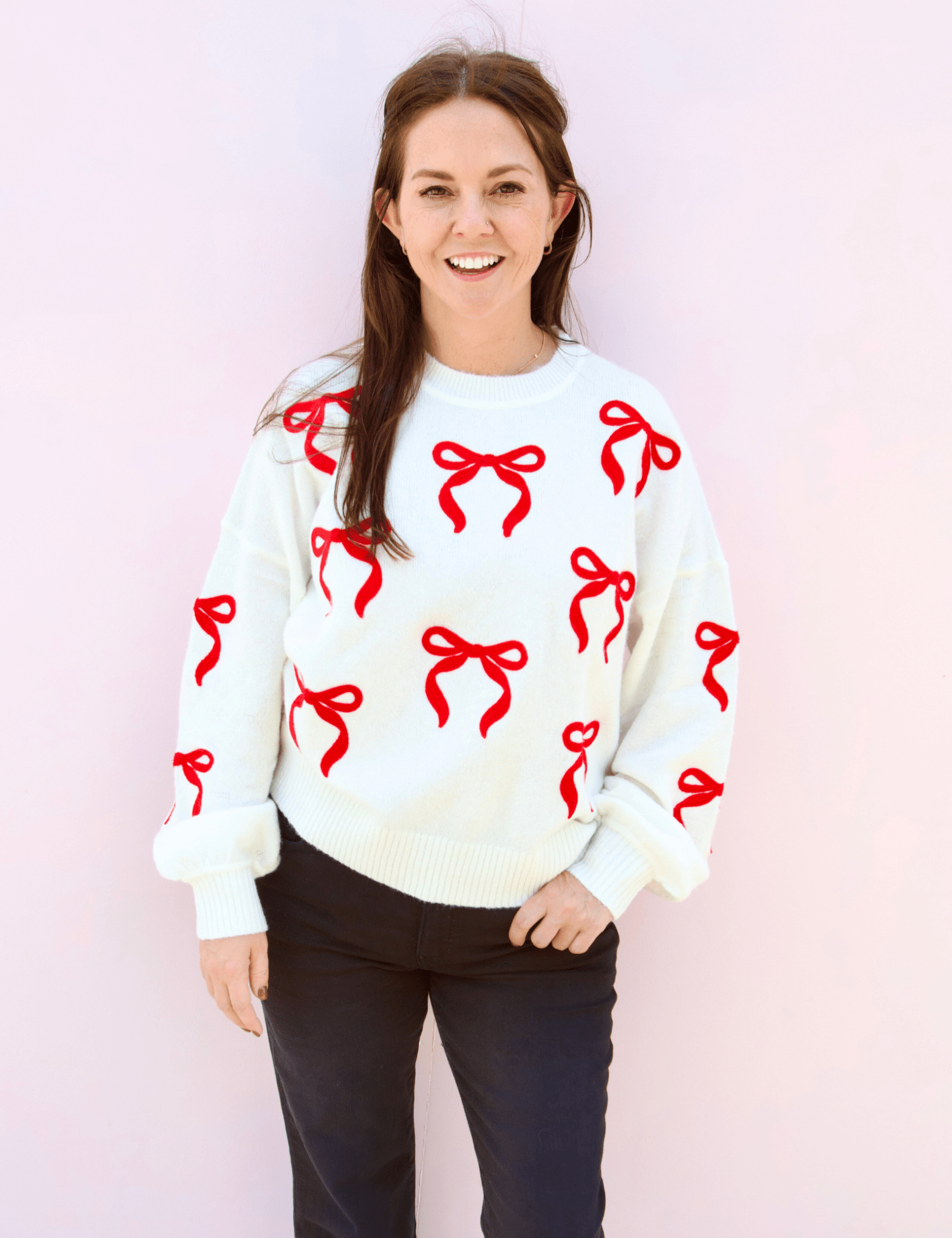 Bow Sweater - Pep & Punch