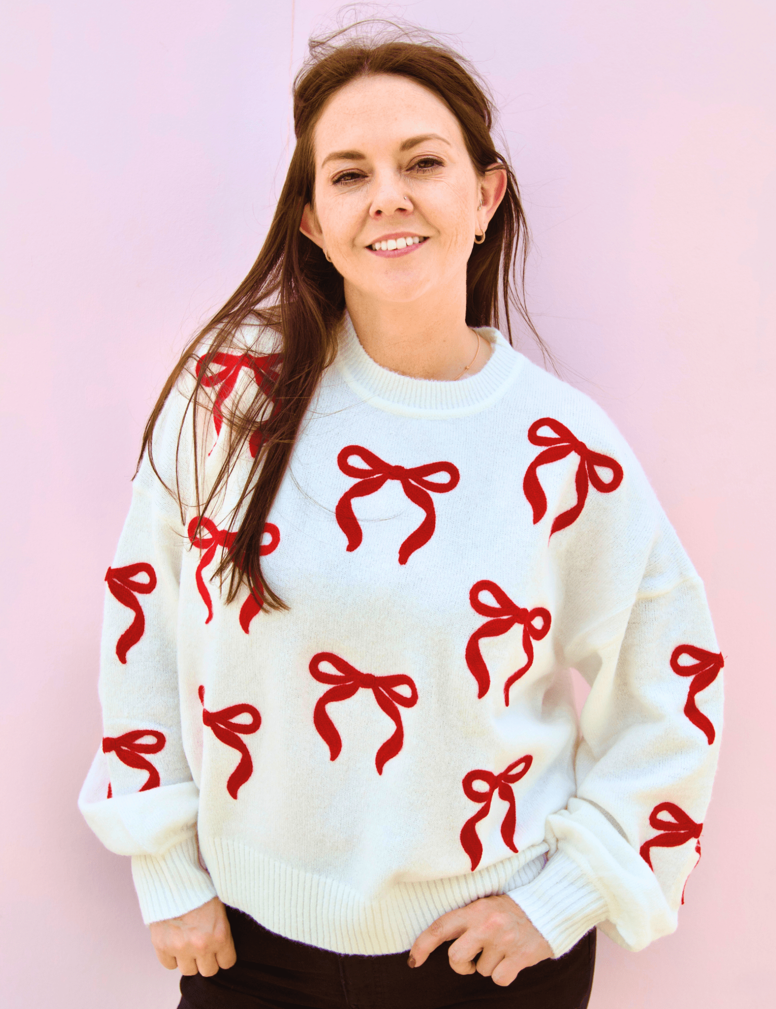 Bow Sweater - Pep & Punch