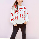 Bow Sweater - Pep & Punch