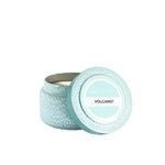 Capri Blue | Volcano 8.5 oz, Aqua Printed Travel Tin Candle - Pep & Punch