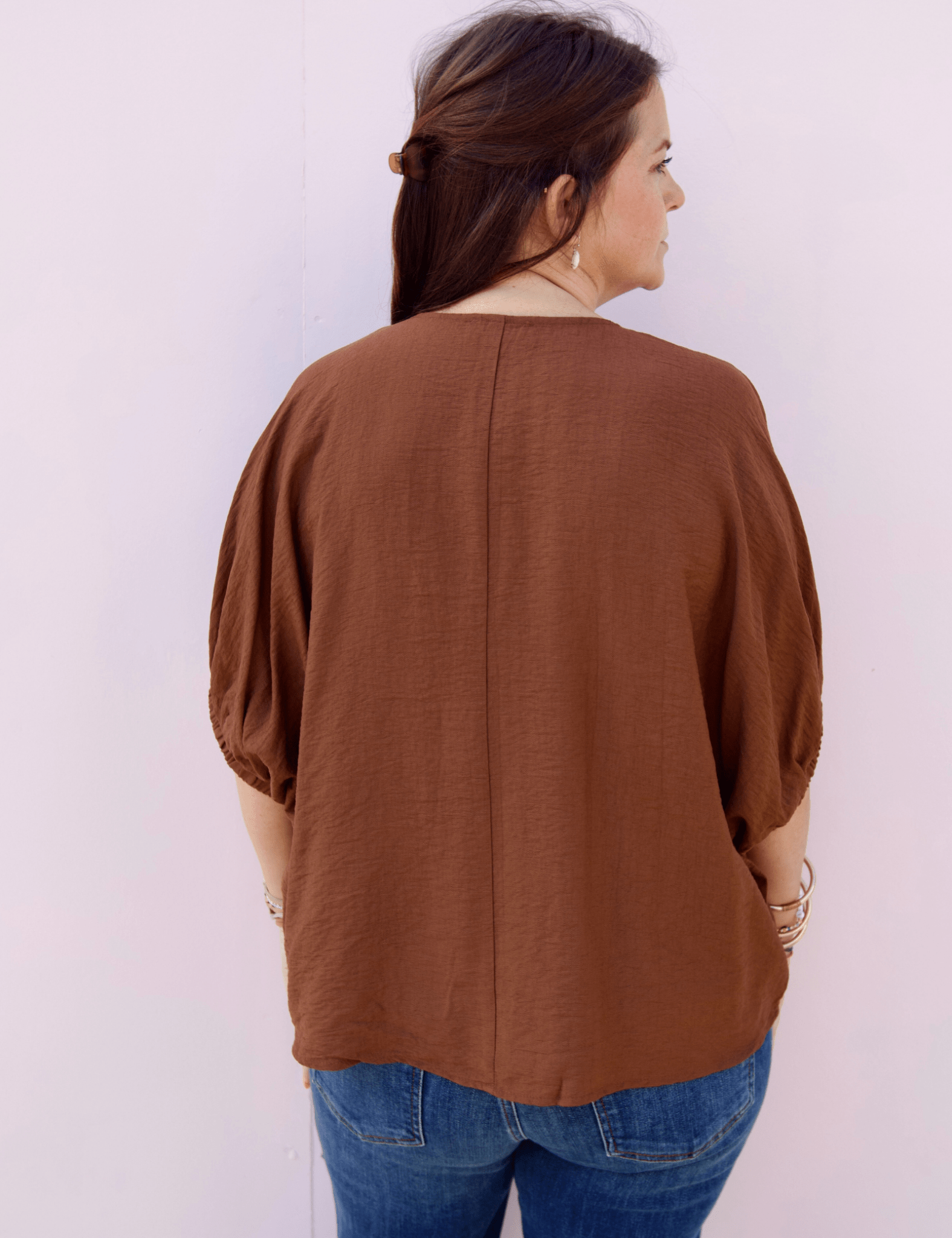 Carol V - Neck Top - Pep & Punch