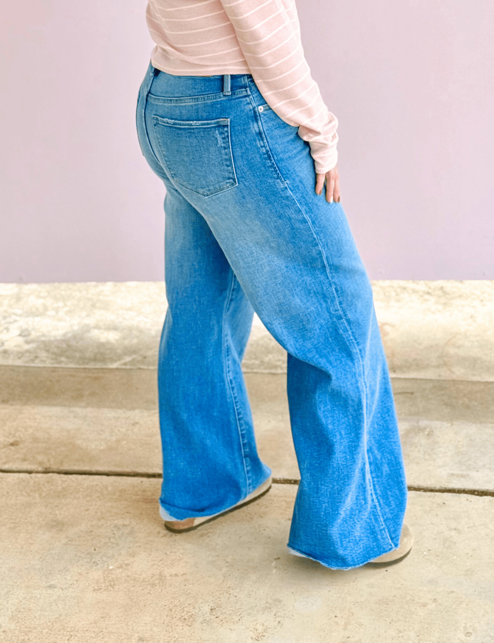 Dear John | Fiona Wide Leg Denim - Pep & Punch
