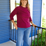 Dear John | Sonoma 3/4 Sleeve Tee - Pep & Punch
