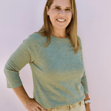 Dear John | Sonoma 3/4 Sleeve Tee - Pep & Punch