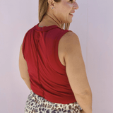Dear John | Zo Raw Edge Tank - Pep & Punch
