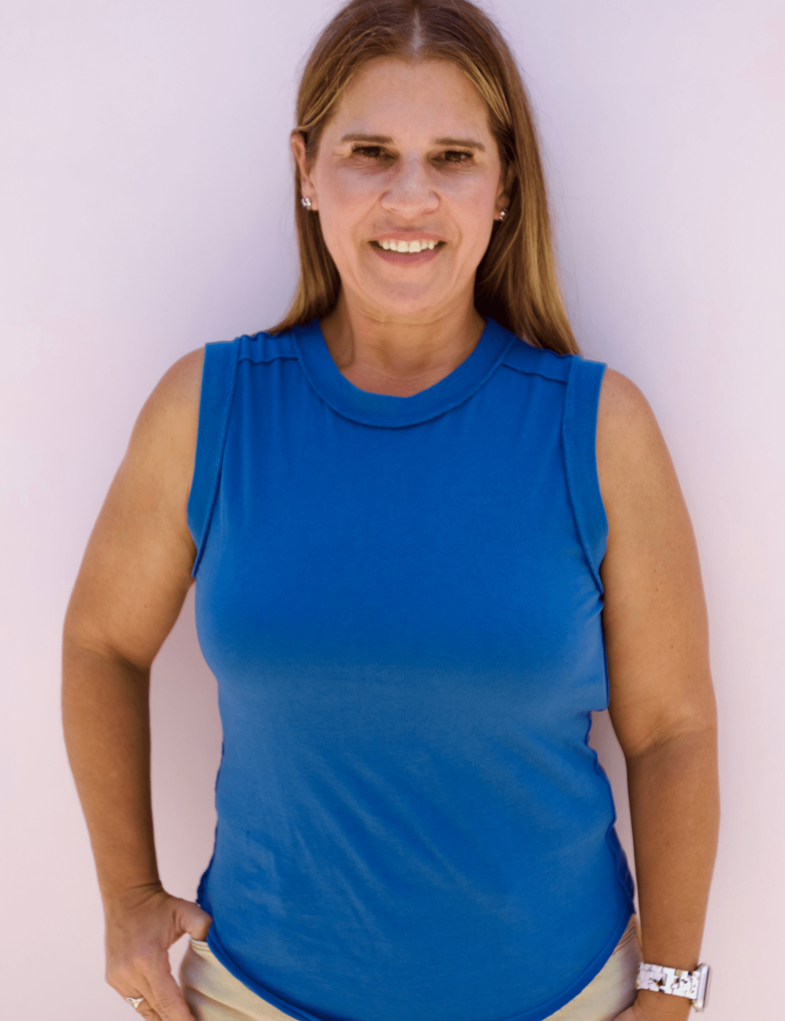 Dear John | Zo Raw Edge Tank - Pep & Punch