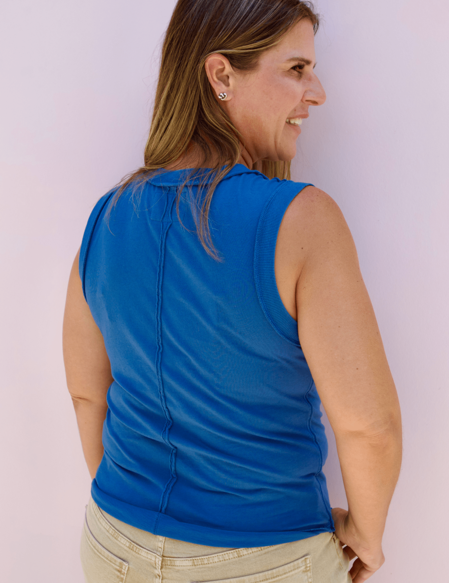 Dear John | Zo Raw Edge Tank - Pep & Punch