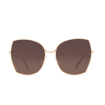 DIFF EYEWEAR | Donna Gold Brown Gradient Sunglasses - Pep & Punch