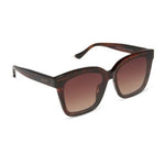 DIFF EYEWEAR |Meredith II Sequoia Tortoise + Brown Gradient Sunglasses - Pep & Punch