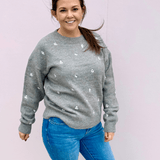 Dottie Embroidered Knit Sweater - Pep & Punch