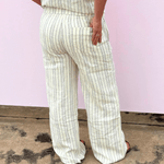 Elise Pin Stripped Pants - Pep & Punch