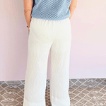 Erin Stripped Wide Leg Pants - Pep & Punch