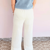 Erin Stripped Wide Leg Pants - Pep & Punch