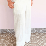Erin Stripped Wide Leg Pants - Pep & Punch
