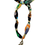 Gemelli | Brenda Beaded Scarf Necklace with Butterfly - Pep & Punch