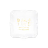 Give Us This Day Square Platter - Pep & Punch