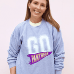 Go Panthers Sweatshirt - Pep & Punch