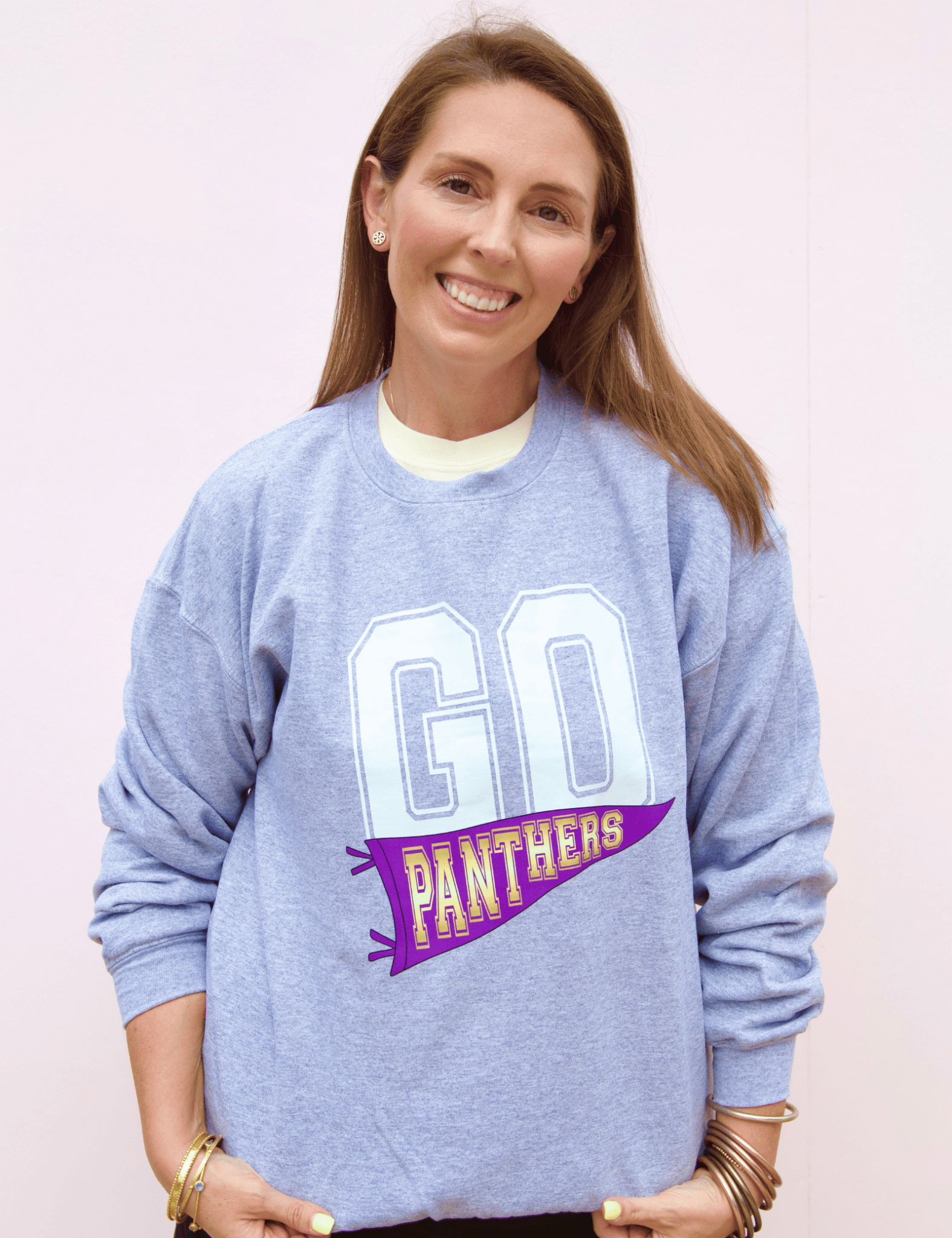 Go Panthers Sweatshirt - Pep & Punch