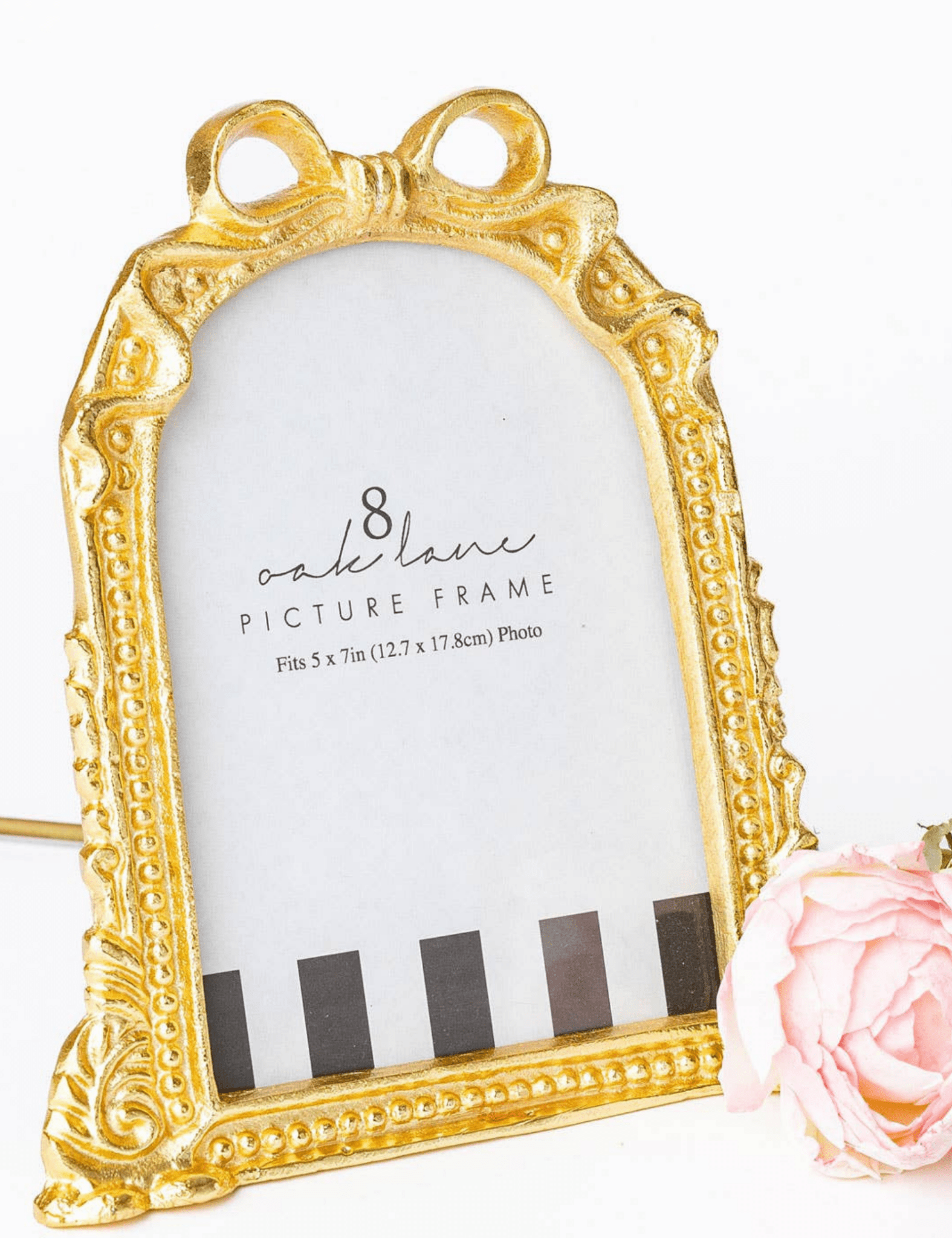 Gold Bow 5x7 Picture Frame - Pep & Punch