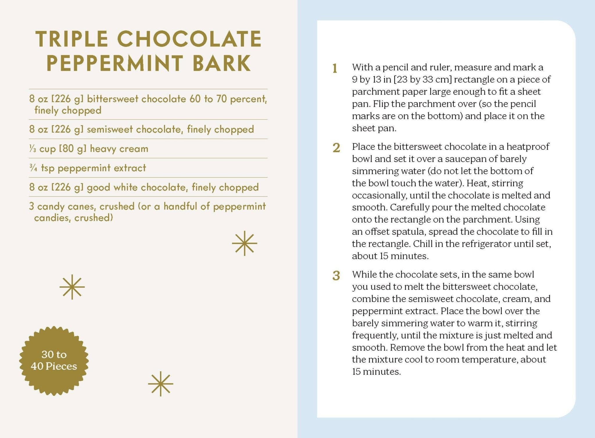 Holiday Baking Deck - Pep & Punch